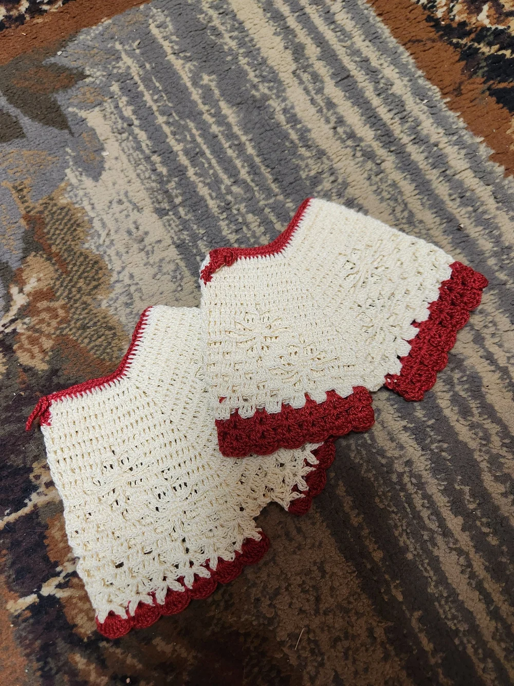 Bloomers Vintage Pot Holder Panties Set